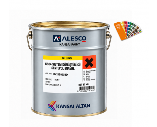 Алкидна боя, полуматова (40-60% гланц) - KS24 SENTEPOL ENAMEL - KANSAI PAINT
