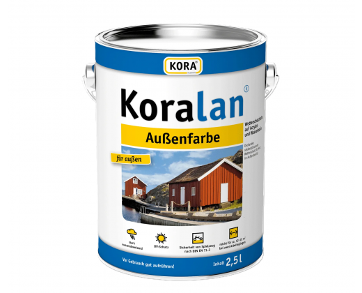 Водоустойчива акрилна боя на водна основа - Aussenfarbе