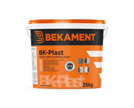 Силикон-модифицирана фасадна мазилка - BK-Plast
