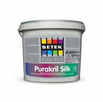 Силиконов фасаген за ярки цветове полумат - Purakril Silk
