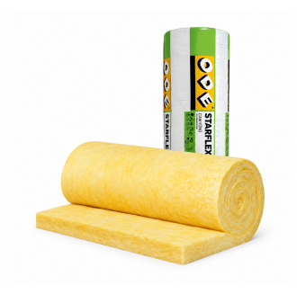 Стъклена минерална вата, жълта 50мм ODE - Starflex blanket UF D-12