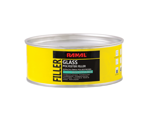 Влакнест полиестерен кит - Polyester putty with glass fiber GLASS