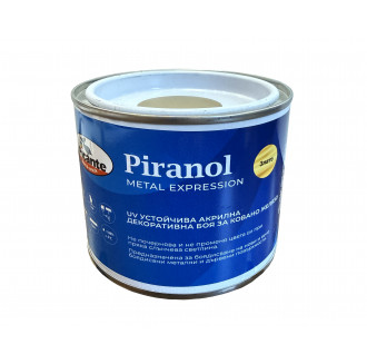 Златна екстериорна боя за метал - устойчива на атмосферни условия - PIRANOL GOLD