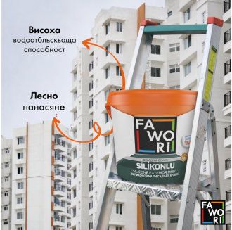 Silicone based exterior paint matt - Silicone exterior paint