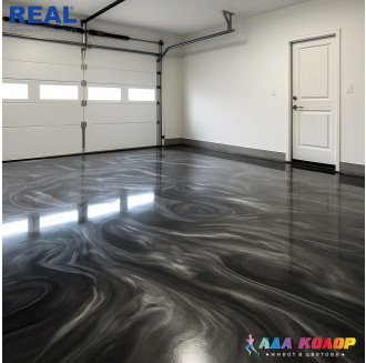 2К епоксидна смола за под с перлен металик ефект - REAL 800 Metallic/Pearl