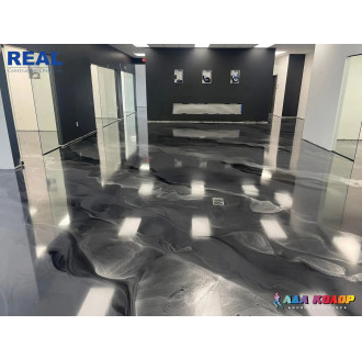 2К епоксидна смола за под с перлен металик ефект - REAL 800 Metallic/Pearl