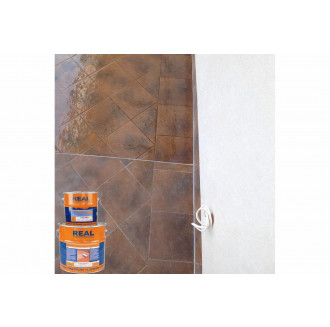 Двукомпонентна, полиуретанова, UV-устойчива, безцветна хидроизолация - REAL 810 2K