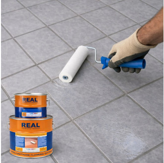 Двукомпонентна, полиуретанова, UV-устойчива, безцветна хидроизолация - REAL 810 2K