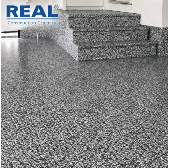 2K, self-leveling epoxy resin for decorative chips - REAL CP 190