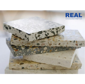 3K epoxy floor mosaic (terrazzo) - REAL 420