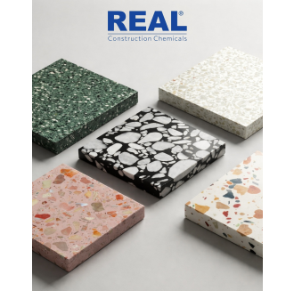 3K epoxy floor mosaic (terrazzo) - REAL 420