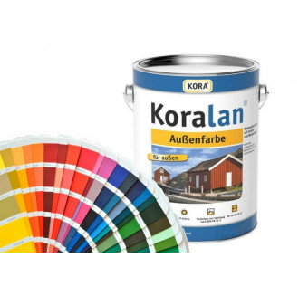 Водоустойчива акрилна боя за дърво за екстериор - Koralan Außenfarbe