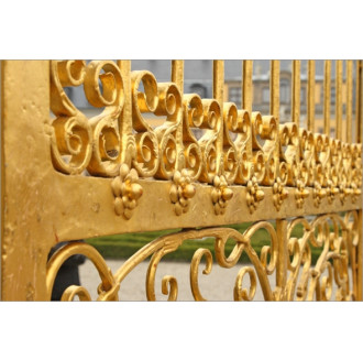 Златна екстериорна боя за метал - устойчива на атмосферни условия - PIRANOL GOLD