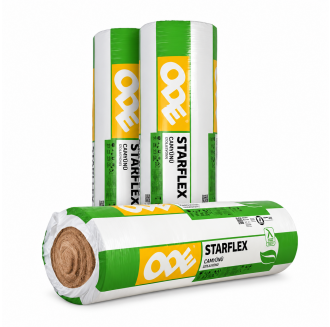 Стъклена вата, минерална, кафява, 50 мм - ODE Starflex Blanket UF D-12