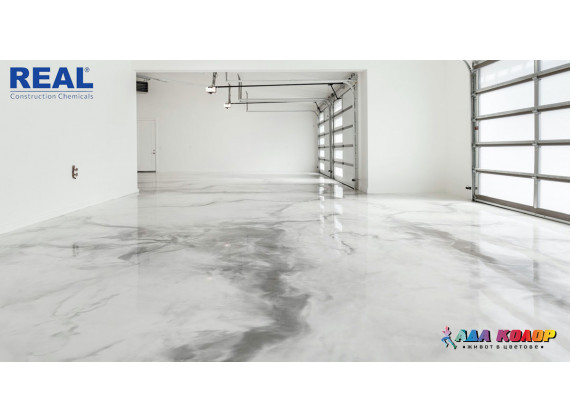 2К епоксидна смола за под с перлен металик ефект - REAL 800 Metallic/Pearl