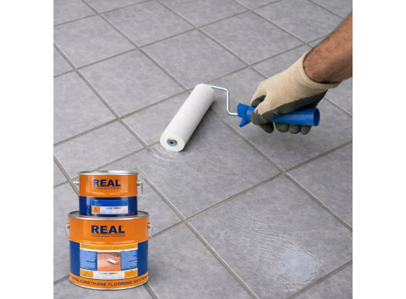 2К, полиуретанова, UV-устойчива, безцветна хидроизолация - REAL 810 2K